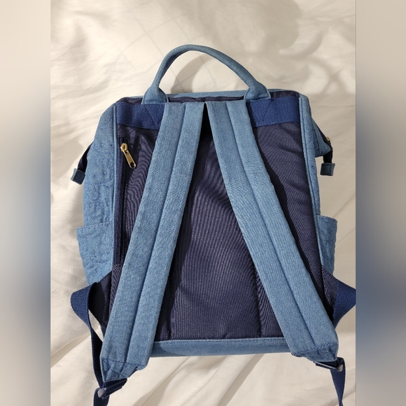 Hello Kitty Blue Canvas Backpack - Picture 2 of 4